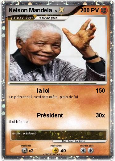 Pokemon Nelson Mandela