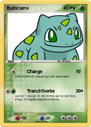 Pokemon Bulbizarre