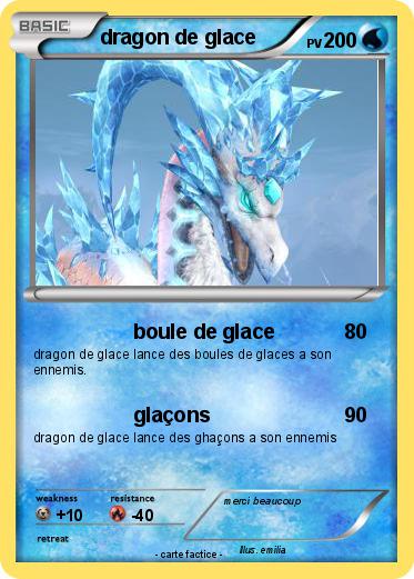 Pokemon dragon de glace