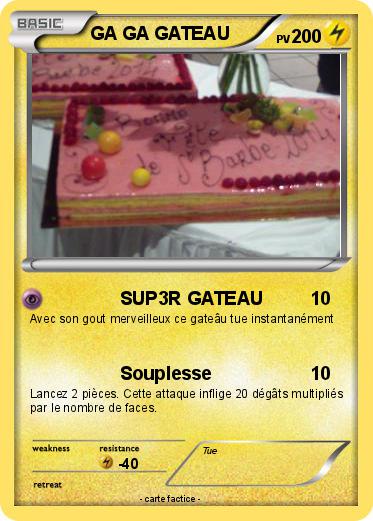Pokemon GA GA GATEAU