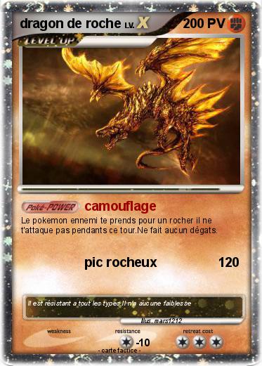 Pokemon dragon de roche