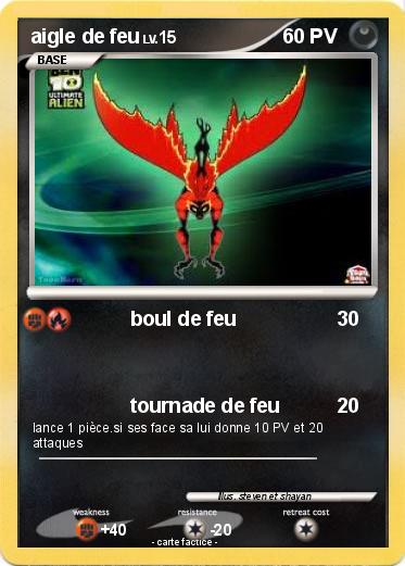 Pokemon aigle de feu