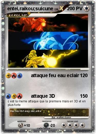 Pokemon entei,raikou;suicune