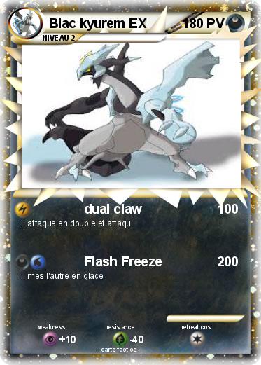 Pokemon Blac kyurem EX