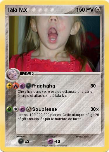 Pokemon lala lv.x