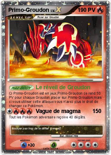 Pokemon Primo-Groudon