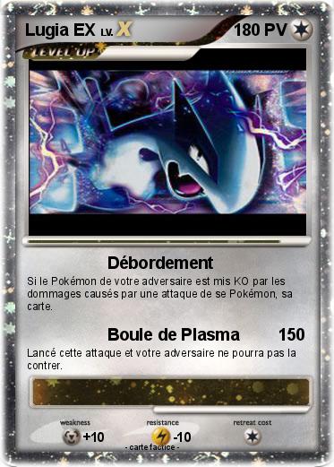 Pokemon Lugia EX