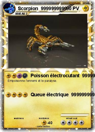 Pokemon Scorpion  9999999999
