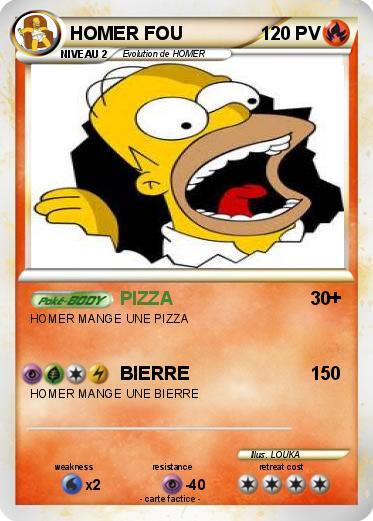 Pokemon HOMER FOU