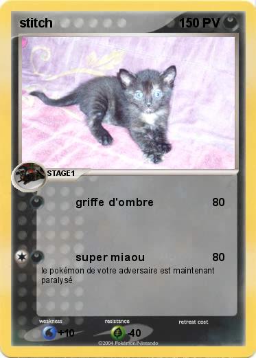 Pokemon stitch