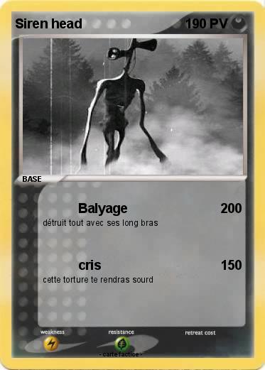 Pokemon Siren head