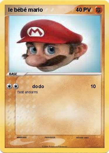 Pokemon le bébé mario