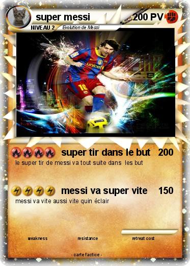 Pokemon super messi