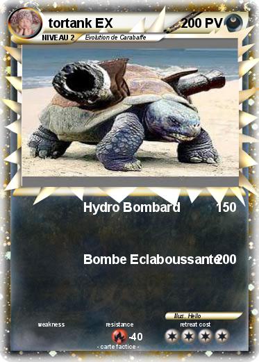 Pokemon tortank EX