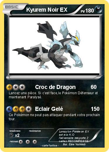 Pokemon Kyurem Noir EX