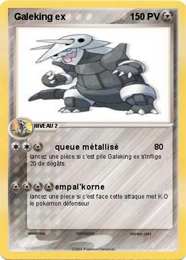 Pokemon Galeking ex