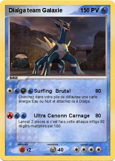Pokemon Dialga team Galaxie
