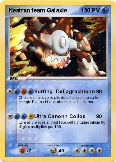 Pokemon Heatran team Galaxie