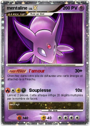 Pokemon mentaline