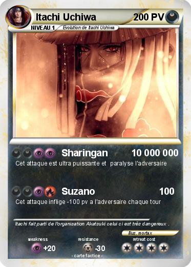 Pokemon Itachi Uchiwa