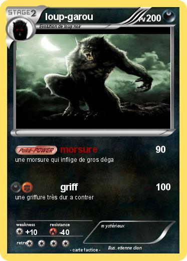 Pokemon loup-garou
