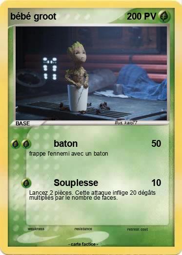 Pokemon bébé groot