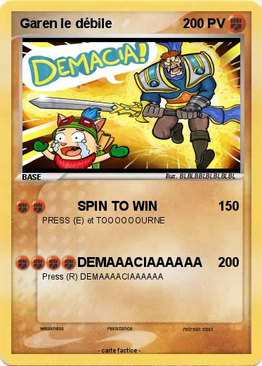 Pokemon Garen le débile