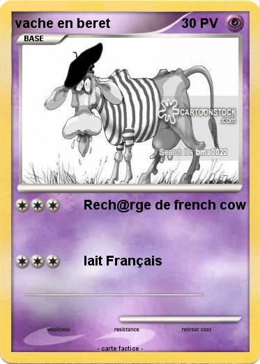 Pokemon vache en beret