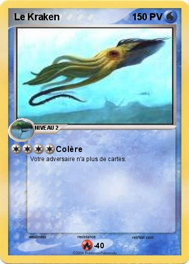 Pokemon Le Kraken