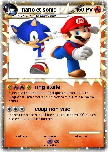 Pokemon mario et sonic