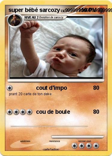 Pokemon super bébé sarcozy