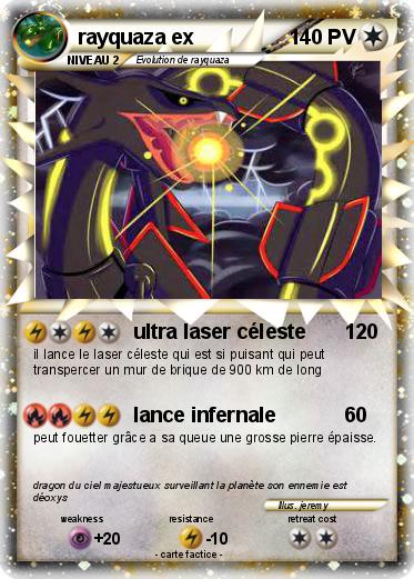 Pokemon rayquaza ex
