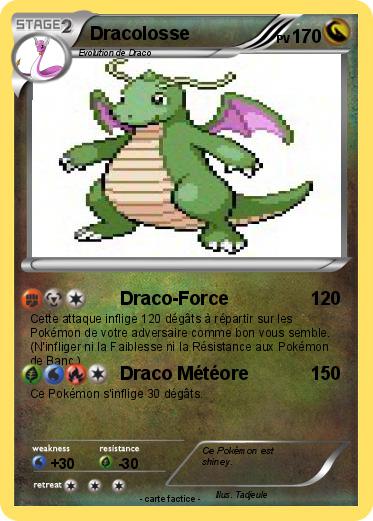 Pokemon Dracolosse