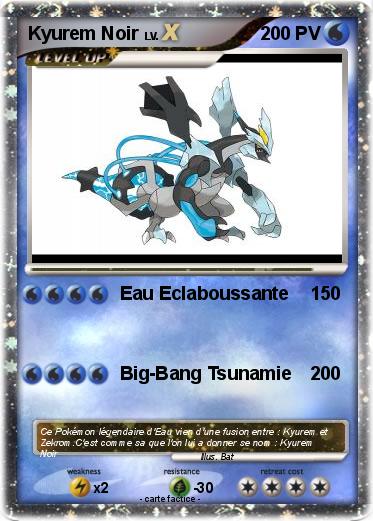 Pokemon Kyurem Noir
