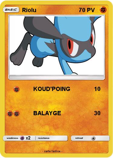 Pokemon Riolu