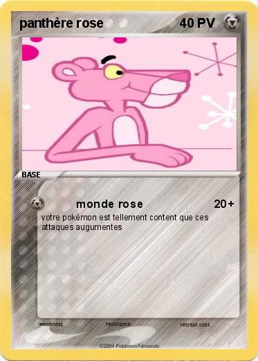 Pokemon panthère rose