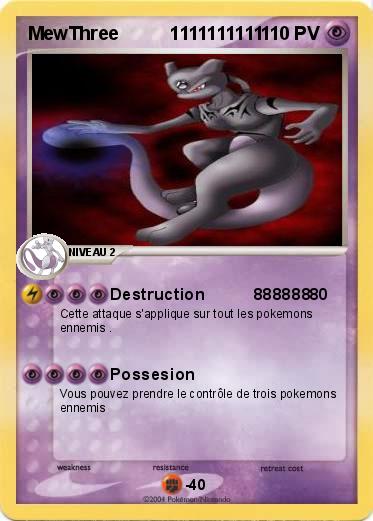 Pokemon MewThree          1111111111