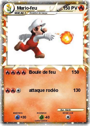 Pokemon Mario-feu