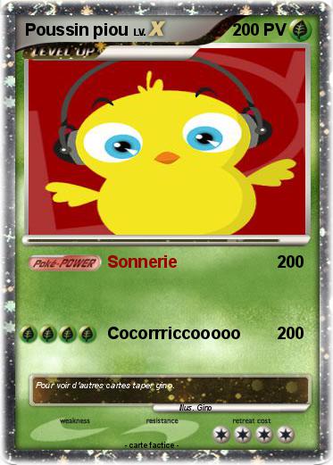 Pokemon Poussin piou