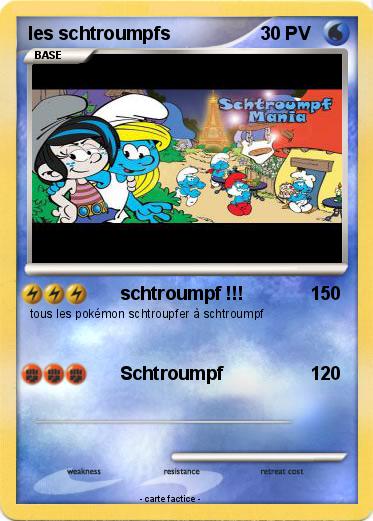 Pokemon les schtroumpfs