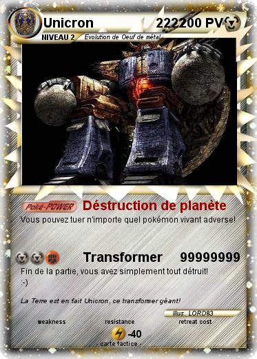 Pokemon Unicron                  2222