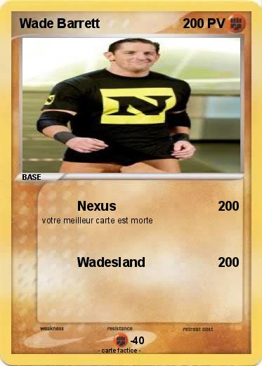 Pokemon Wade Barrett