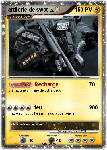 Pokemon artilerie de swat