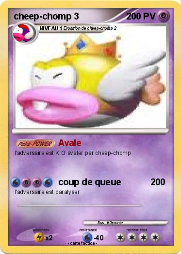 Pokemon cheep-chomp 3