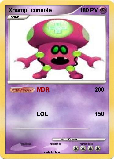 Pokemon Xhampi console