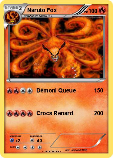 Pokemon Naruto Fox Pokemon Naruto Fox