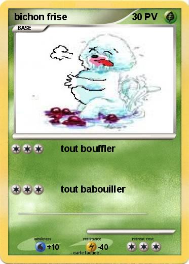 Pokemon bichon frise