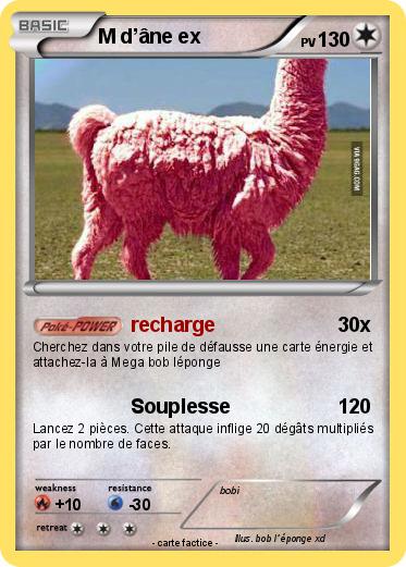 Pokemon M d’âne ex