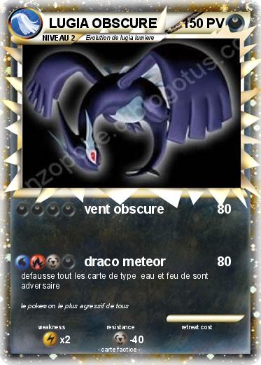 Pokemon LUGIA OBSCURE