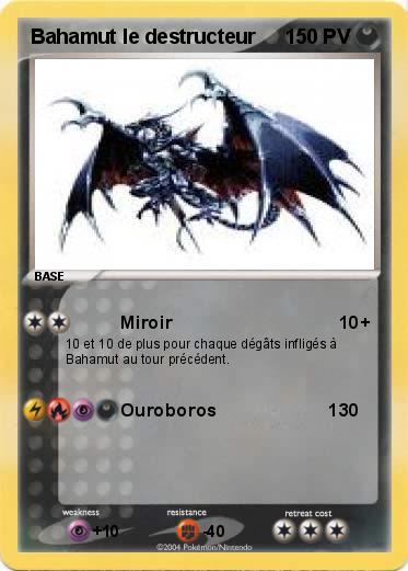 Pokemon Bahamut le destructeur